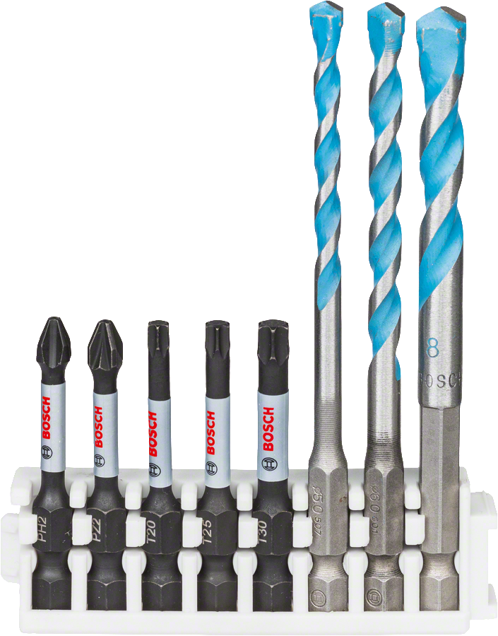 Bosch Impact pora-/ruuvauskärkisarja - Ruuvauskärkisarjat - 0000608 - 1