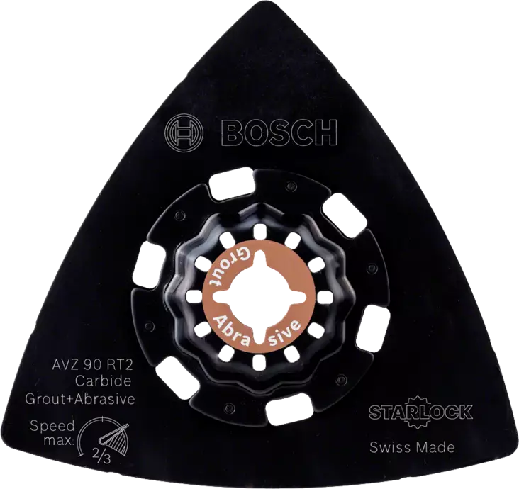 Bosch monitoimikoneen hiomalevy karbidi 90mm AVZ90RT2 - Monitoimikoneen terät - 0000688 - 1