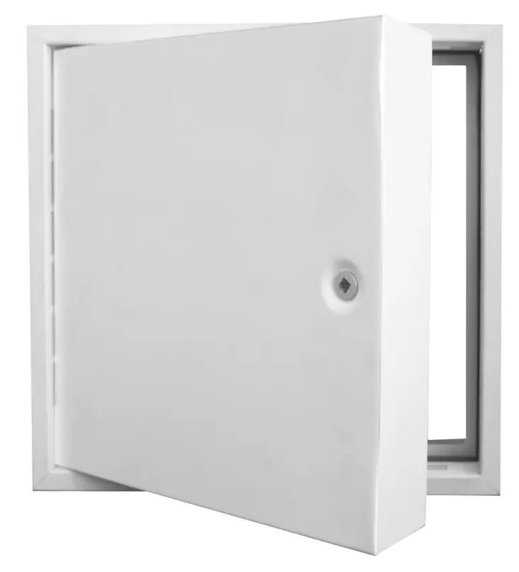 Cetap Tarkastusluukku EI30, lukolla 200x200mm - Huoltoluukut ja peitelevyt - 0007948 - 1