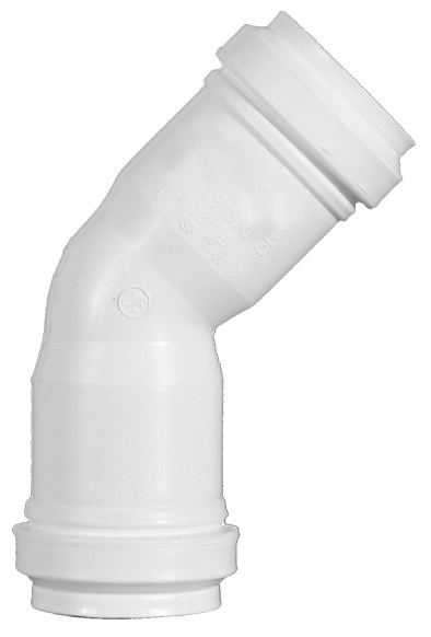 E-P muhvikulma 30° 32mm - 32mm viemäriosat - 0004758 - 1