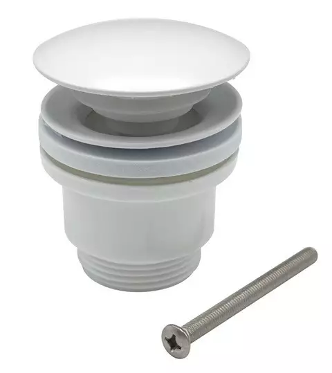 E-P Pop-Up pohjaventtiili valkoinen 1¼" ø66mm - Hajulukot ja tarvikkeet - 0020428 - 1