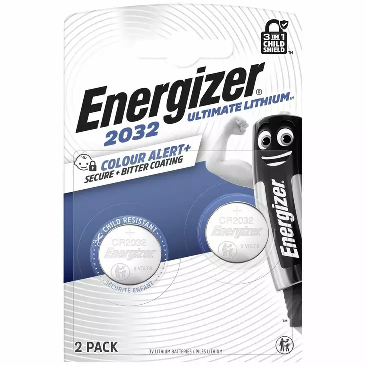 Energizer nappiparisto CR2032 2kpl - Nappiparistot - 0020898 - 1