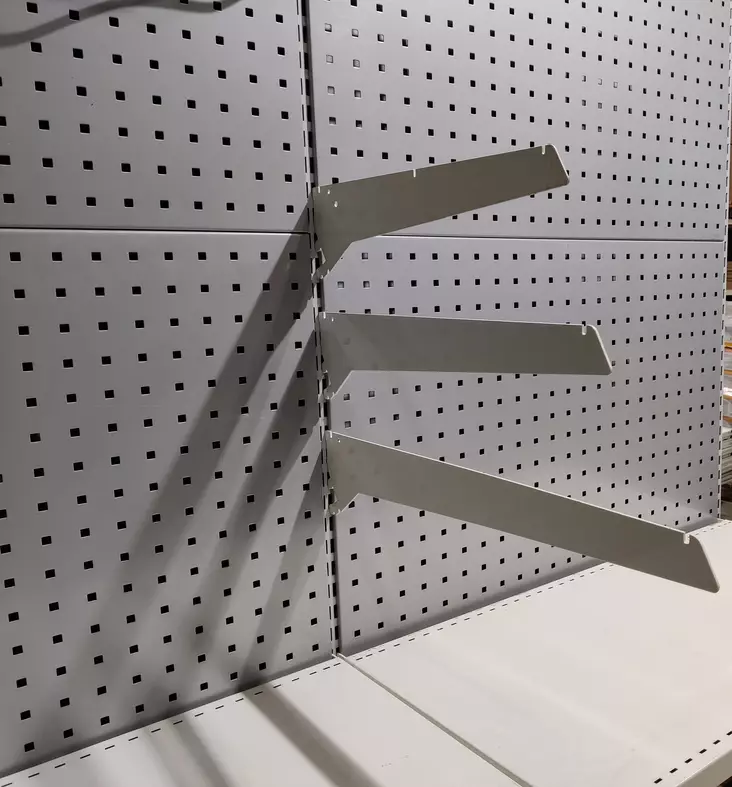 GWS Hyllytason kannatin 400mm (käytetty) - Käytetyt varastohyllyt - 0015078 - 1