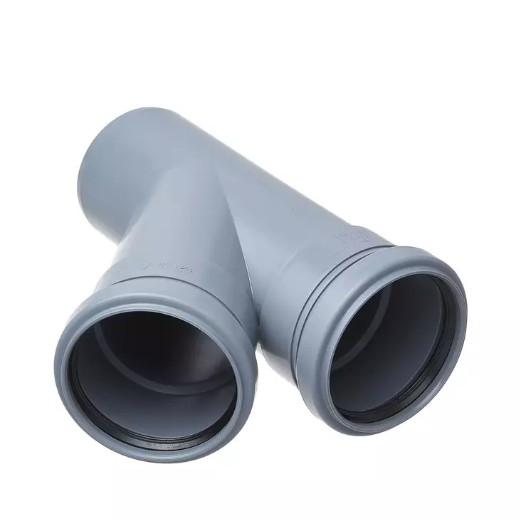 Haarayhde Y-haara 75mm - 75mm viemäriosat - 0015008 - 2