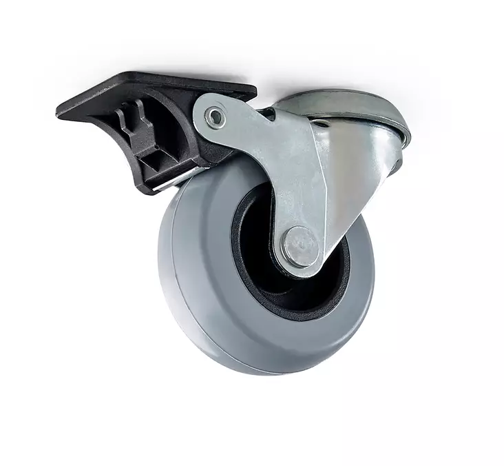 Habo kalustepyörä 75mm M10 jarrulla - Kalustepyörät - 0008408 - 2