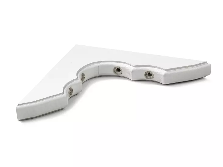 Habo kannatin 167 180x180mm valk. mänty - Puiset hyllynkannattimet - 0008518 - 2