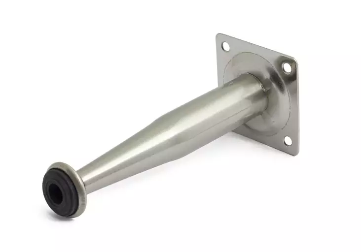 Habo putkijalka 150mm mattanikkeli - Kalustejalat - 0008428 - 2