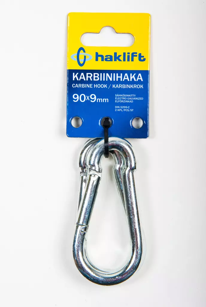 Haklift palomiehenhaka 90 x 9mm 2kpl - Sokat, haat, sakkelit - 0003308 - 1