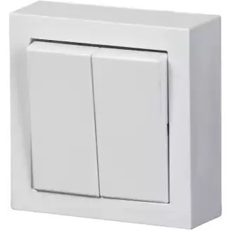 Harju Lumi pintakytkin 5 - Pinta-asennus rasiat ja kytkimet - 0009908 - 1