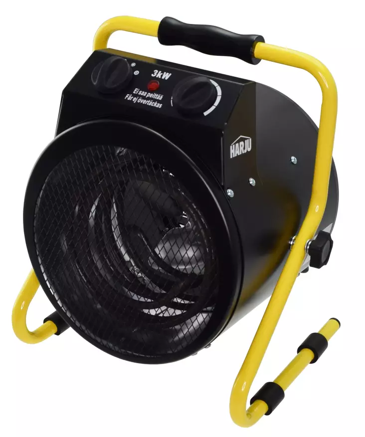 Harju Rakennuslämmitin 3kW pyöreä - Rakennuslämmittimet - 0010328 - 1