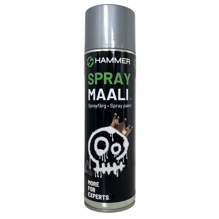 HS Hammer Spraymaali vannehopea 500ml - Spraymaalit - 0019738 - 1