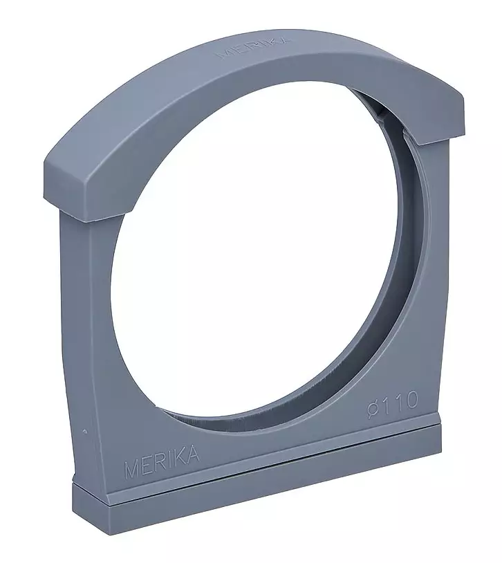 HT Putken kannatin 110mm harmaa - LVI- kiinnitystarvikkeet - 0018198 - 3