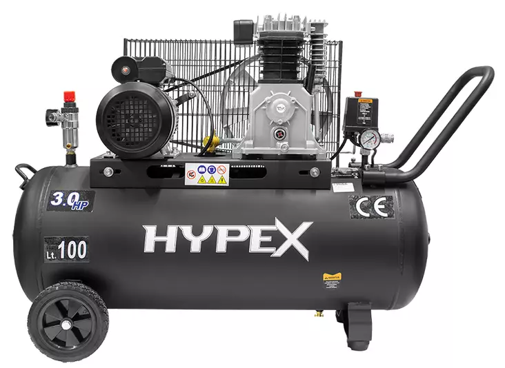 Hypex Kompressori 100L, 3HP, 230V - Kompressorit - 0018558 - 1