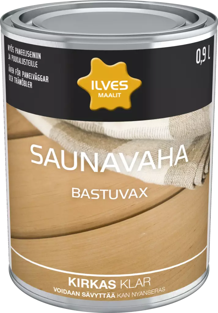 Ilves Saunavaha Kirkas 0,9L - Saunan käsittelyaineet - 0007308 - 1
