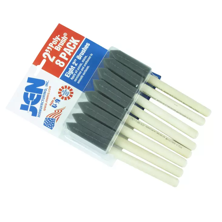 Jen Vaahtomuovisivellinsarja 50mm 8kpl - Pensselisarjat - 0003068 - 1