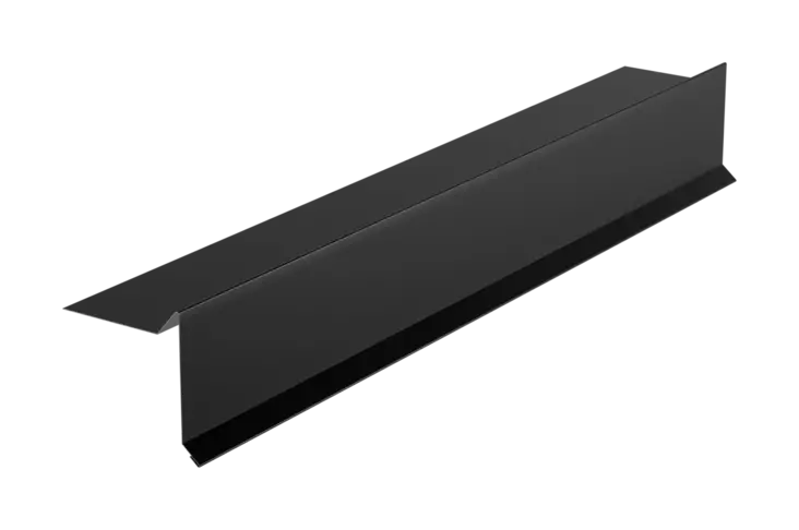 JL EASY Räystäslista RAL9005 matta musta 2000mm - Reunapellit - 0018258 - 1