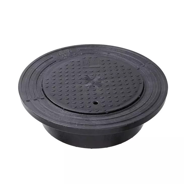 Kaivonkansi muovi 450/315mm, 5tn umpikannella - Salaoja ja sadevesitarvikkeet - 0019488 - 5