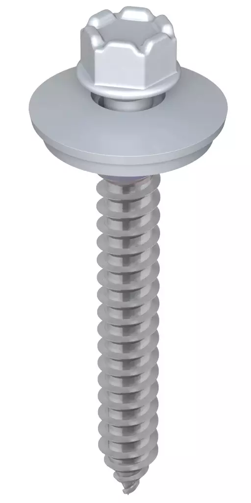 Kingi vaihtoruuvi 6,3 x 50, RR21 - Vaalean harmaa, 100kpl - Kateruuvit - 0018808 - 1