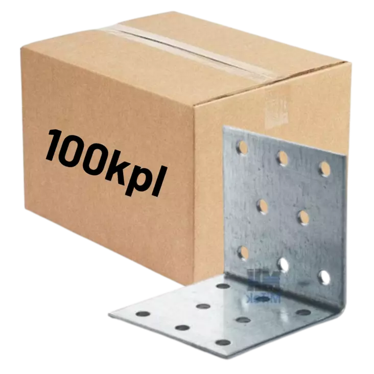 Kulmalevy 60x60x60x2,0mm 100kpl (LTK) - Kulmalevyt - 0022368 - 1