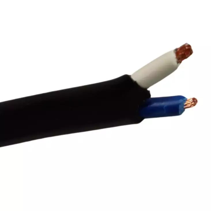 Kytkentäkaapeli musta 2x1,5mm2 10m - Asennuskaapelit - 0012908 - 1