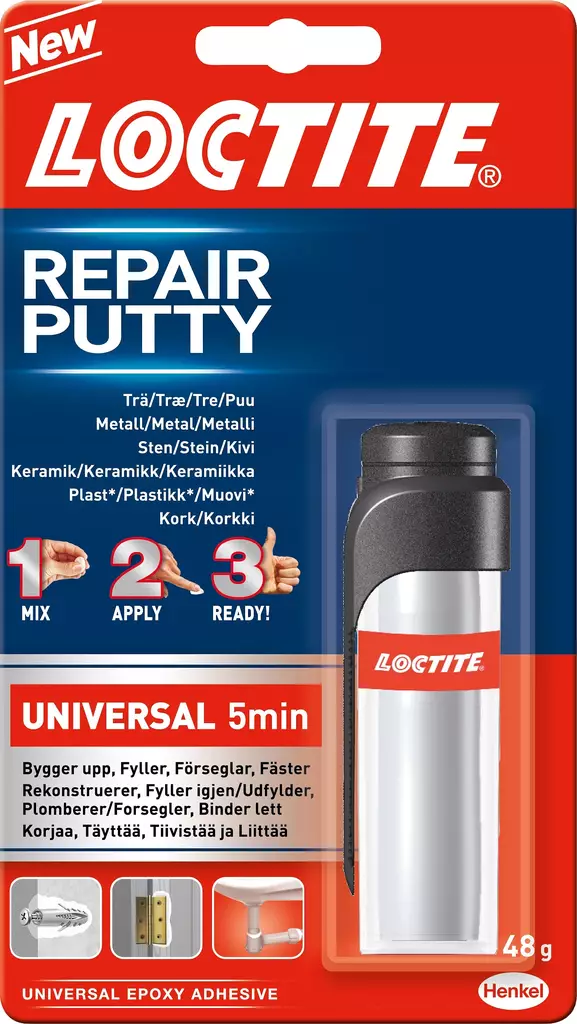 Loctite Korjausmassa Repair Putty 48 g - Liimamassat ja tiivistysmassat - 0001508 - 1