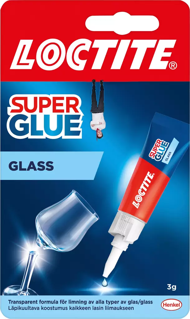 Loctite Super Glue Glass 3g - Pikaliimat - 0001498 - 1