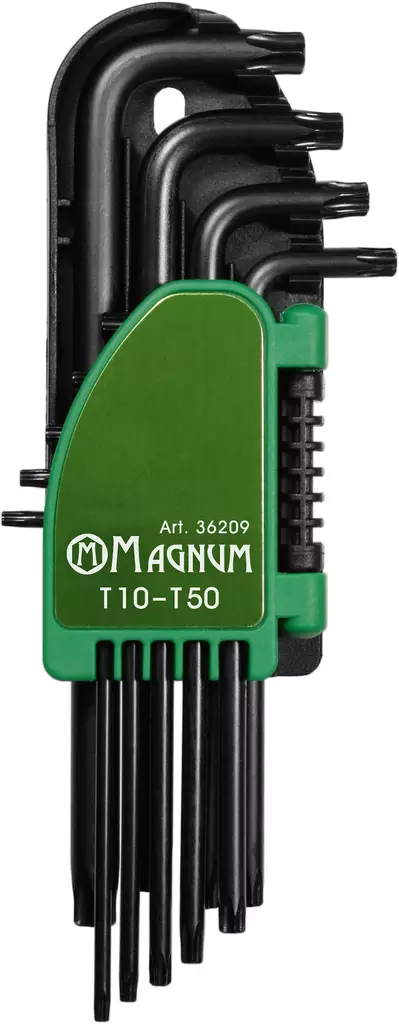 Magnum TORX L-avainsarja T10-T50 - Torx-avaimet ja sarjat - 0001098 - 1