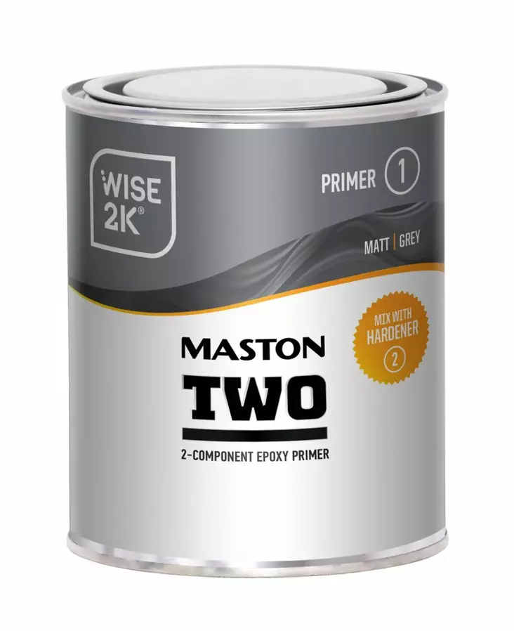 Maston Pohjamaali 2K Epoksi harmaa 720ml - Metalli- ja ruosteenestomaalit - 0018338 - 1