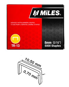 Miles Sinkilä 10mm (13) 5000kpl - Niitit nitojaan - 0016658 - 1