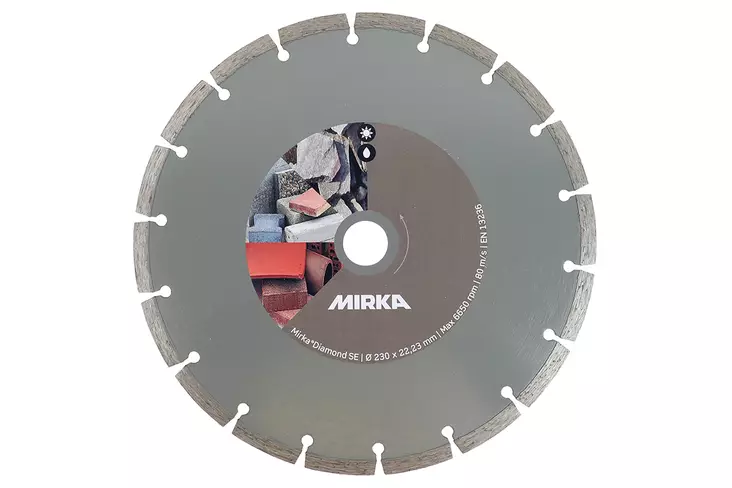 Mirka Diamond Timanttilaikka 230mm SE - Katkaisulaikat - 0007018 - 1