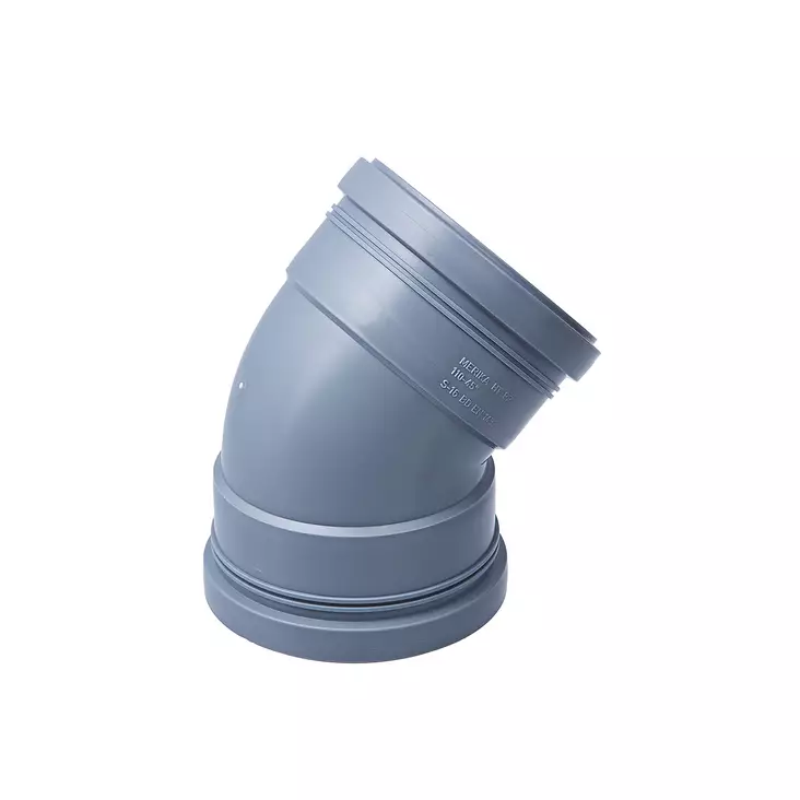 Muhvikulma 110mm 45 ast. - 110mm viemäriosat - 0015018 - 3