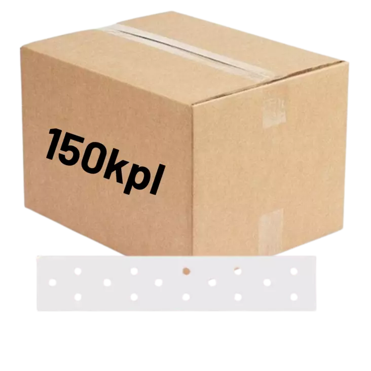 Naulauslevy 40x200x2mm valkoinen 150kpl (LTK) - Naulauslevyt - 0022388 - 1
