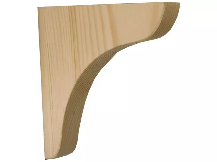 Pisla hyllynkannatin 135x145 mänty - Puiset hyllynkannattimet - 0001858 - 1