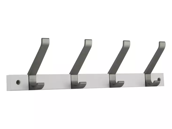 Pisla Saija vaatenaulakko valkoinen - Ruuvattavat naulakot - 0002058 - 1