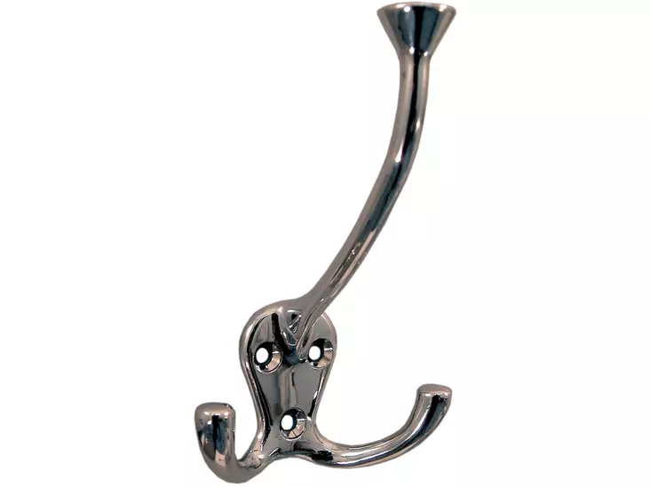 Pisla vaatekoukku 110mm kromi Alba - Vaatekoukut - 0002028 - 1