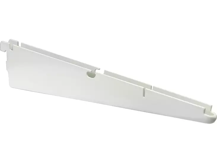 Pisla Wall-U kannatin 53,5cm teräs valkoinen - Hyllykiskot ja kannakkeet - 0002478 - 1
