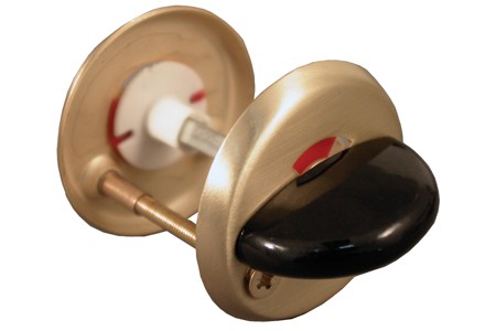 Pisla Wc-vääntönuppi harjattu messinki - Peitekilvet - 0001988 - 1