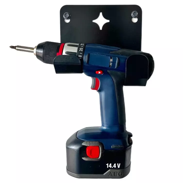 Porakoneen seinäteline - Työkalujen säilytystelineet - 0020738 - 1