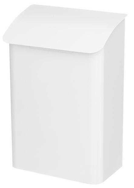 Postilaatikko metallinen lukolla valkoinen - Postilaatikot - 0017498 - 1