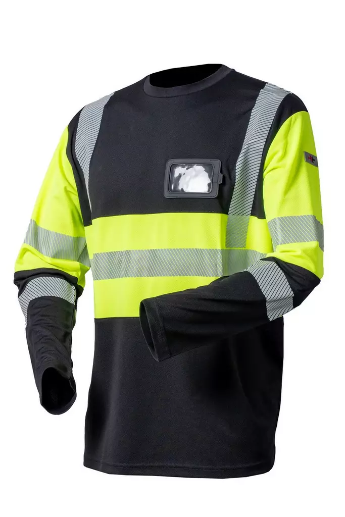 Priha Huomiopaita pitkähihainen Hi-Vis Keltainen Lk.1 S - Työtakit ja paidat - 0022408 - 1