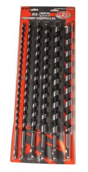 Puuporan teräsarja 6-os. 460mm - Puuporanterät - 0012968 - 1