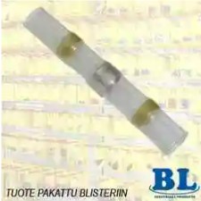 PWR kutistemuovijatko tinalla keltainen 15/37mm - Johdot ja asennustarvikkeet - 0012528 - 1