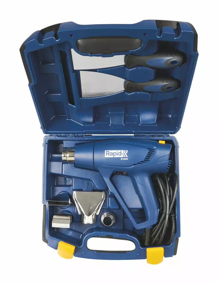 Rapid Kuumailmapuhallinsetti R1800 - Kuumailmapuhaltimet - 0014638 - 1