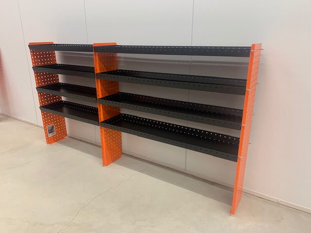 Hammer pakettiautohyllystö 1200x2005mm - Pakettiautokalusteet ja -hyllyt - 0014588 - 1