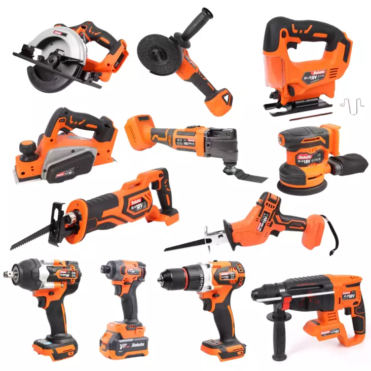 Robota Akkukonesarja MONSTER runkopaketti 18V - Akkukonepaketit - 0020098 - 1