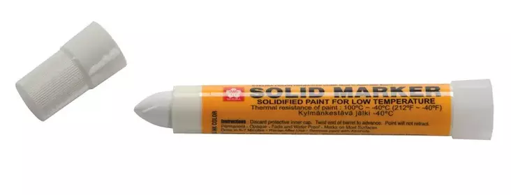 Solid Marker merkintäkynä valkoinen - Merkkauskynät ja tussit - 0010658 - 1