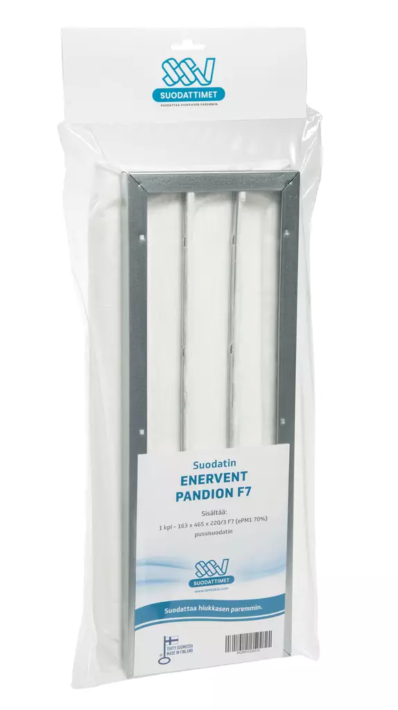 SSV Enervent Pandion F7 /3 Ilmanvaihtokoneen suodatin - Ilmanvaihtokoneen suodattimet - 0002708 - 1