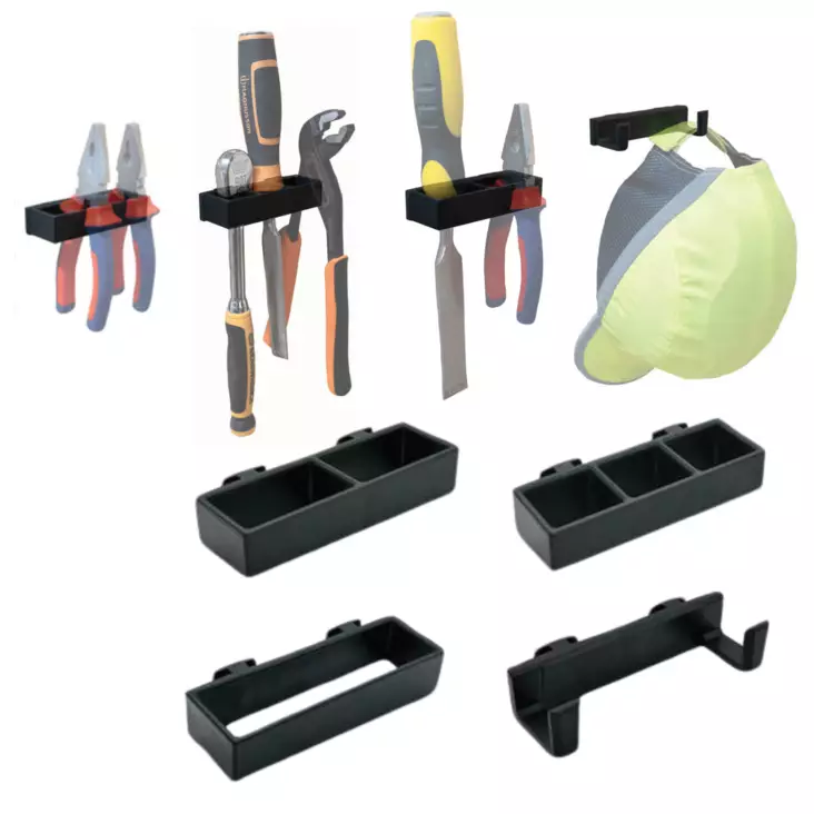 Stealth Mounts Työkaluteline 4kpl - Työkalujen säilytystelineet - 0019428 - 1