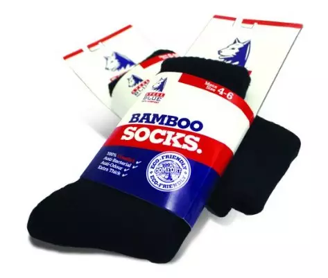 Steel Blue Bambusukat musta 45-49 1pr - Työkengät ja sukat - 0019268 - 1