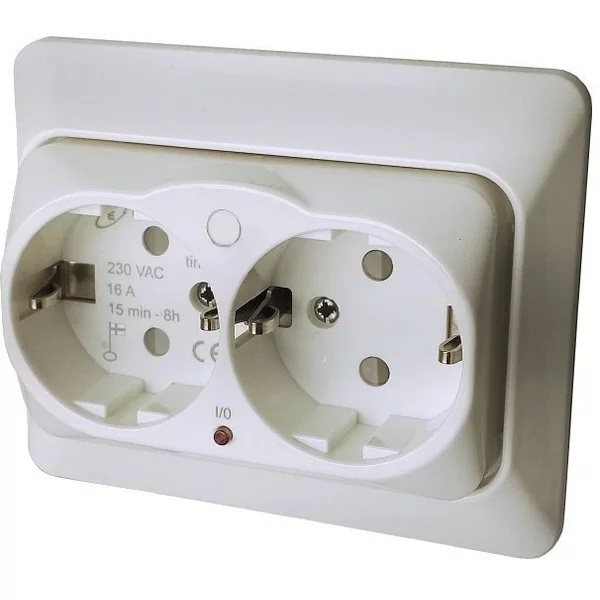 SUVI Timer ESSI ajastinpistorasia - Uppo-asennus rasiat ja kytkimet - 0014048 - 3